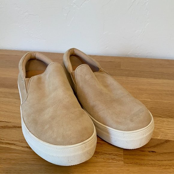 Steve Madden Gills Platform Tan Suede - Picture 3 of 12